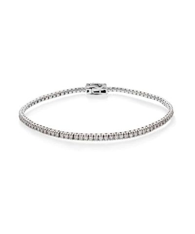 Christophersen Hvitt Gull Armbånd 4,00 WP1