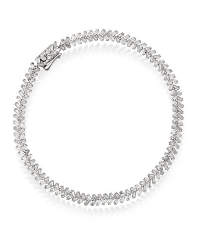 Armbånd i gull med diamant 3 ct TWSI