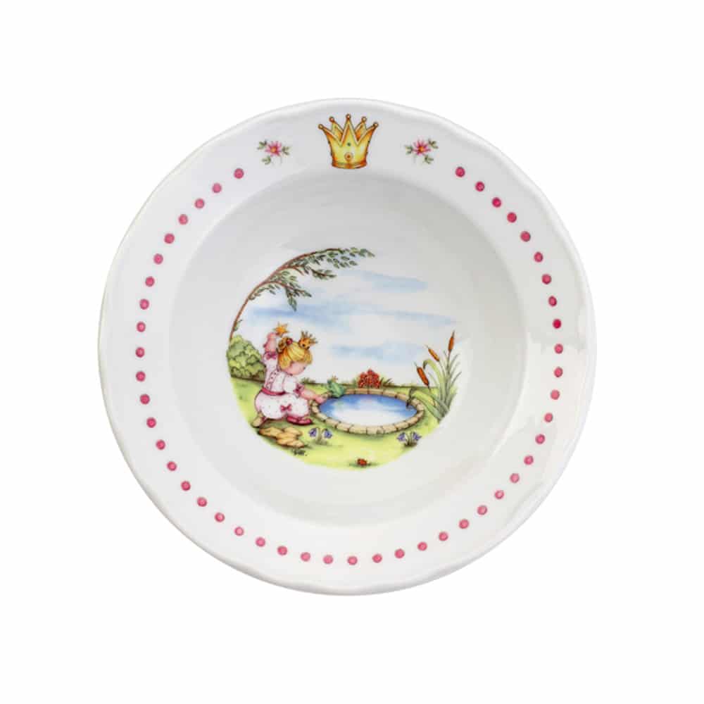 EIK Barn - Prinsesse Grøtskål i porselen