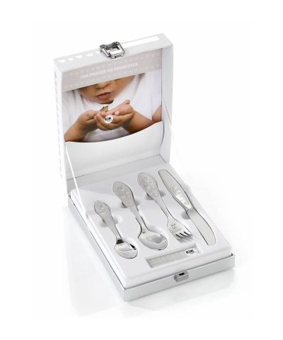 EIK Barn - Prinsesse 4 deler sølvbestikk