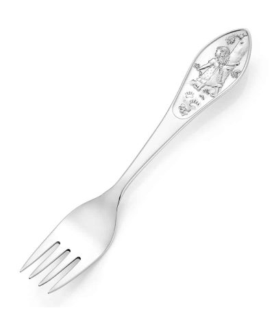 EIK Barn - Gullhår Barnegaffel i sølv