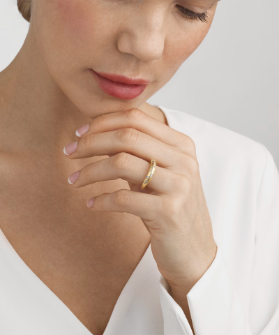 Alternative view of Georg Jensen Offspring ring