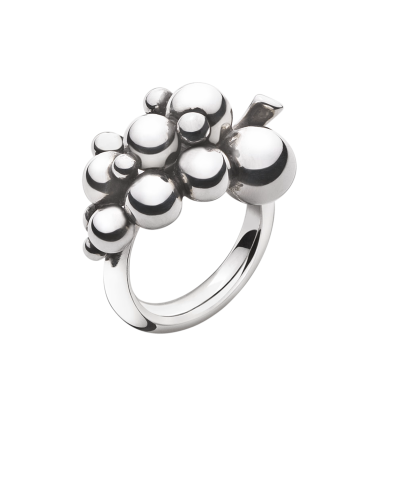 Georg Jensen Moonlight Grapes ring, liten