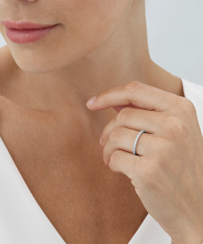 Alternative view of Georg Jensen Aurora ring