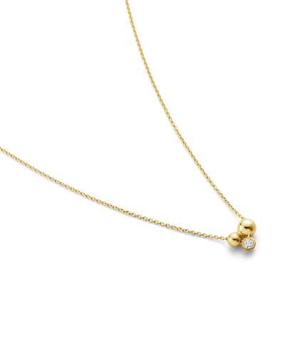 Alternative view of Georg Jensen Moonlight Grapes halskjede med anheng