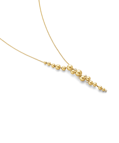 Alternative view of Georg Jensen Moonlight Grapes halskjede med anheng