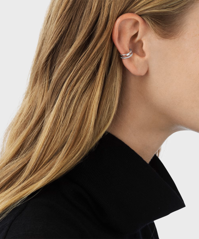 Alternative view of Georg Jensen Fusion ørecuff