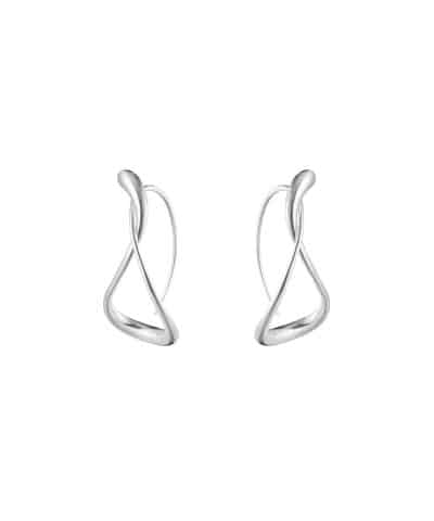Georg Jensen MERCY Örhängen, hoops, stora
