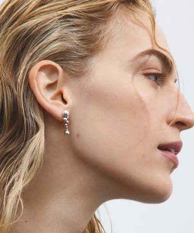 Alternative view of Georg Jensen MOONLIGHT GRAPES små örhängen