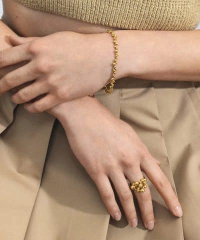 Alternative view of Georg Jensen MOONLIGHT GRAPES tunt armband