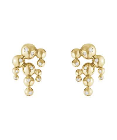 Georg Jensen MOONLIGHT GRAPES chandelier-örhängen