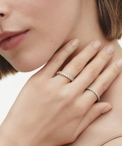 Alternative view of Georg Jensen SIGNATURE DIAMONDS Ring