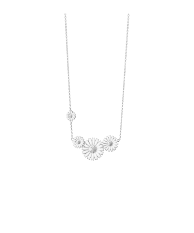 Georg Jensen DAISY Fire Blomster Halskjede