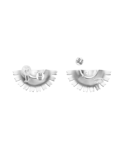 Alternative view of Georg Jensen DAISY Øreringer, Blå