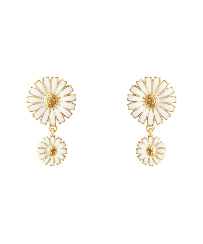 Georg Jensen DAISY Doble øreringer