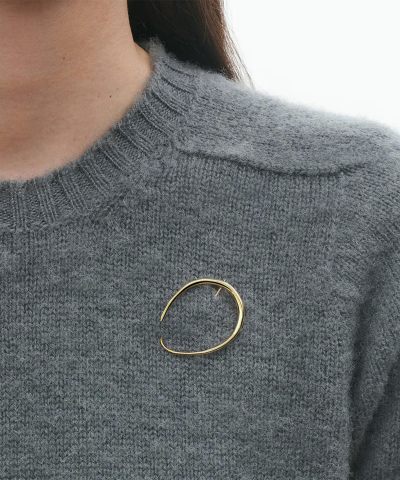 Alternative view of Georg Jensen OFFSPRING Brosje, liten