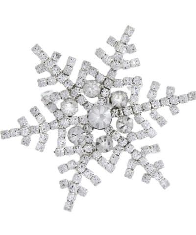 Bijouteri julenål snøstjerne