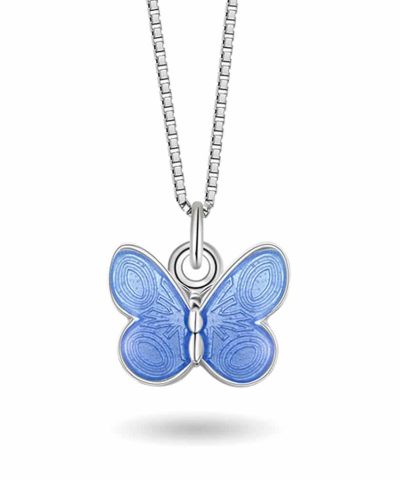 Pia&Per ANHENG,SOMMERFUGL BLÅ