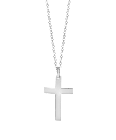 SON rhd. Sølv kjede med anheng 29mm, 60cm