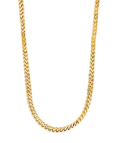 SON kjede steel IP gold 55+5cm