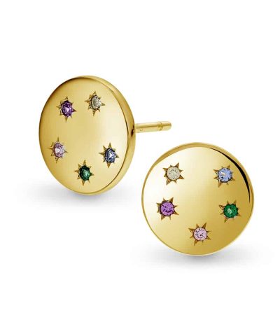 Øredobber i sølv med zirkonia