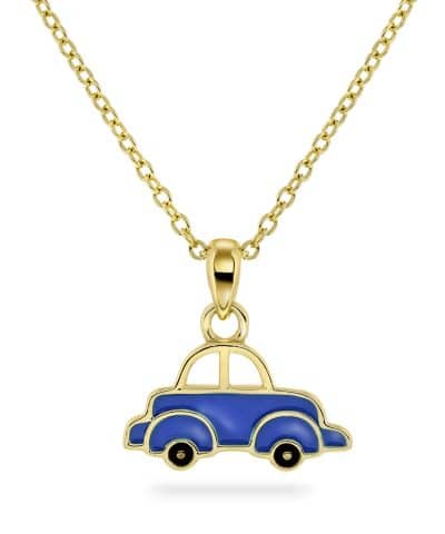 Smykke i sølv med bil