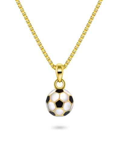 Smykke i sølv fotball