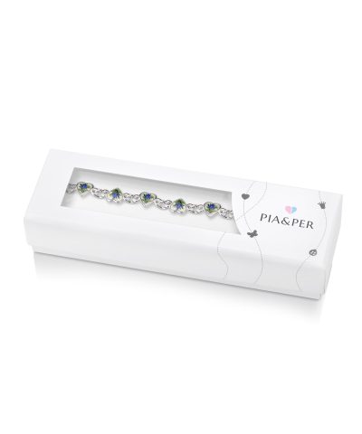 Alternative view of Pia&Per HJERTEARMBÅND M/BLÅKLOKKE