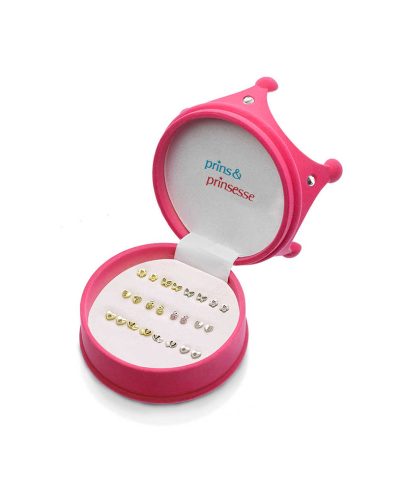 Øredobber i sølv 12 par