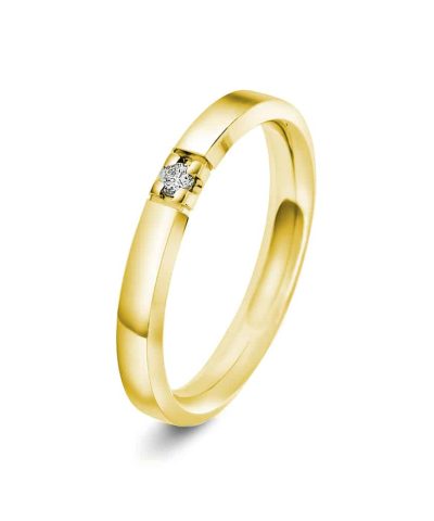 Christophersen Gult Gull Ring Allianse 0,04 WP1 1 br