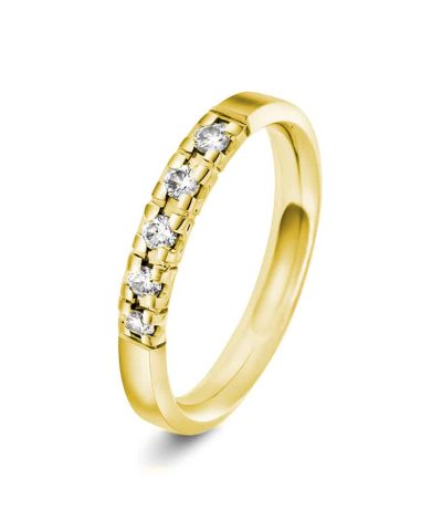Christophersen Gult Gull Ring Allianse 0,04 WP1 5 br