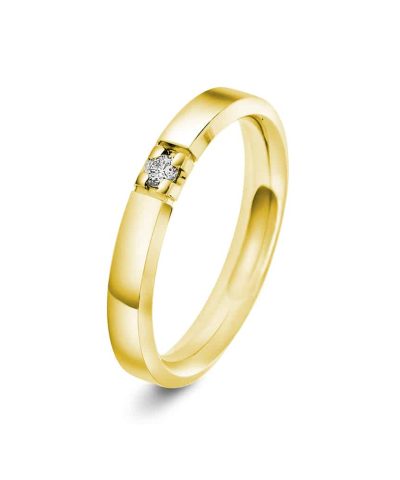 Christophersen Gult Gull Ring Allianse 0,06 WP1 1 br