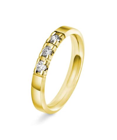 Christophersen Gult Gull Ring Allianse 0,06 WP1 3 br