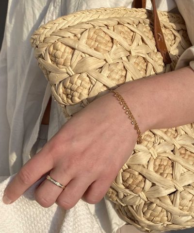 Alternative view of Alva armbånd i sølv med zirkonia