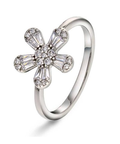 Dina ring i sølv med zirkonia