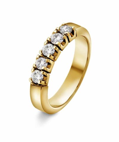 Christophersen Gult Gull Ring all.klo 0,60 TW SI 5br