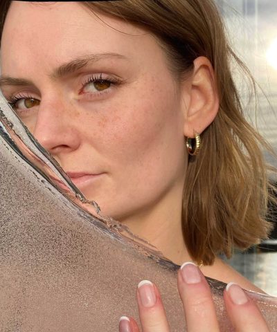 Alternative view of Varese øreringer i sølv