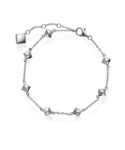 Rebel armbånd i sølv