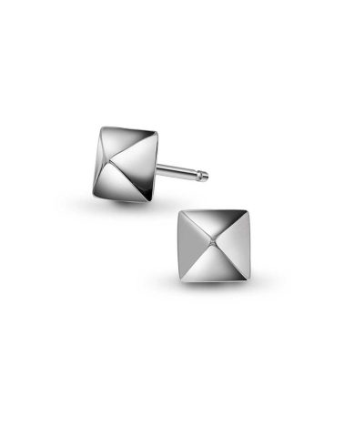 Rebel øredobber i sølv