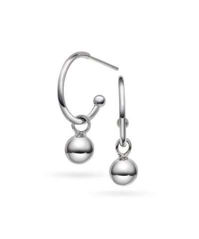 Noir øredobber i sølv med charm