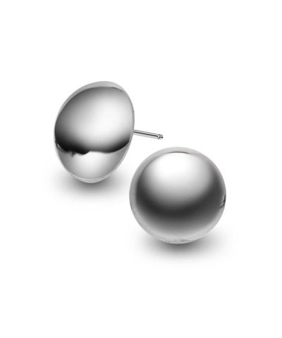 Fusion øredobber i sølv, 15 mm