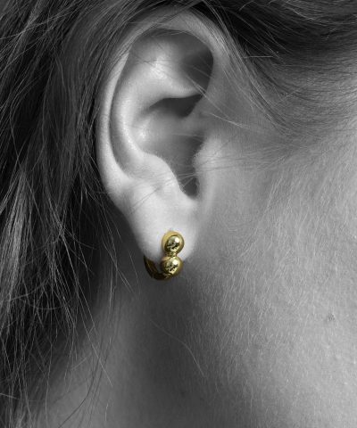 Alternative view of Bela øreringer i sølv