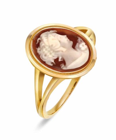 GG RING KAMÉ 10x12 GLATT/TRÅD