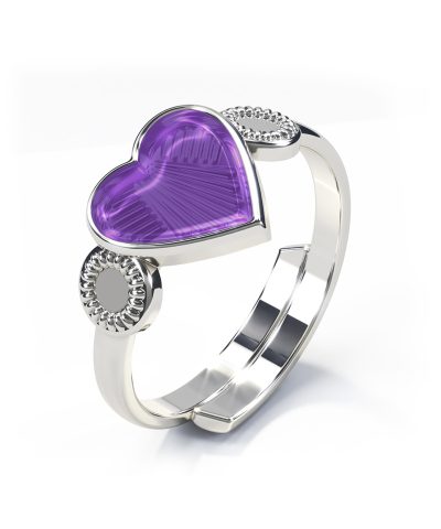 Pia&Per RING, HJERTE LILLA