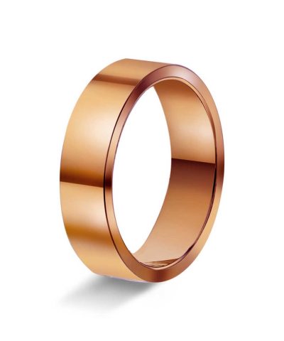 Rektangulær 5mm polert rødt gu