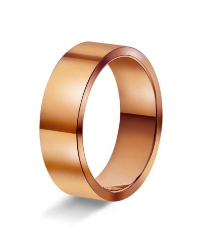 Rektangulær 6mm polert rødt gu