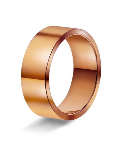 Rektangulær 7mm polert rødt gu