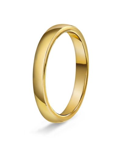 Hvelvet/flat 2mm polert g