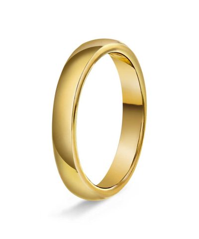 Hvelvet/flat 3mm polert g