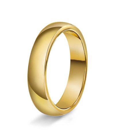 Hvelvet/flat 4mm polert g